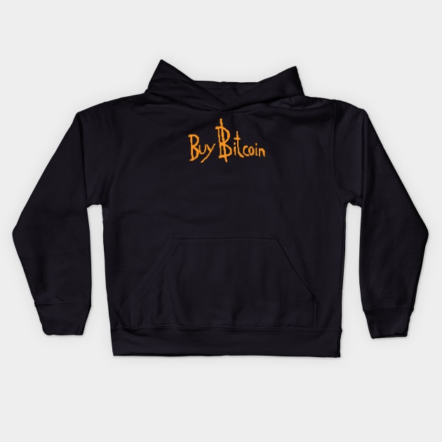 Buy Bitcoin Kids Hoodie by JimBryson